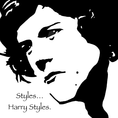 Drawing of Harry Styles