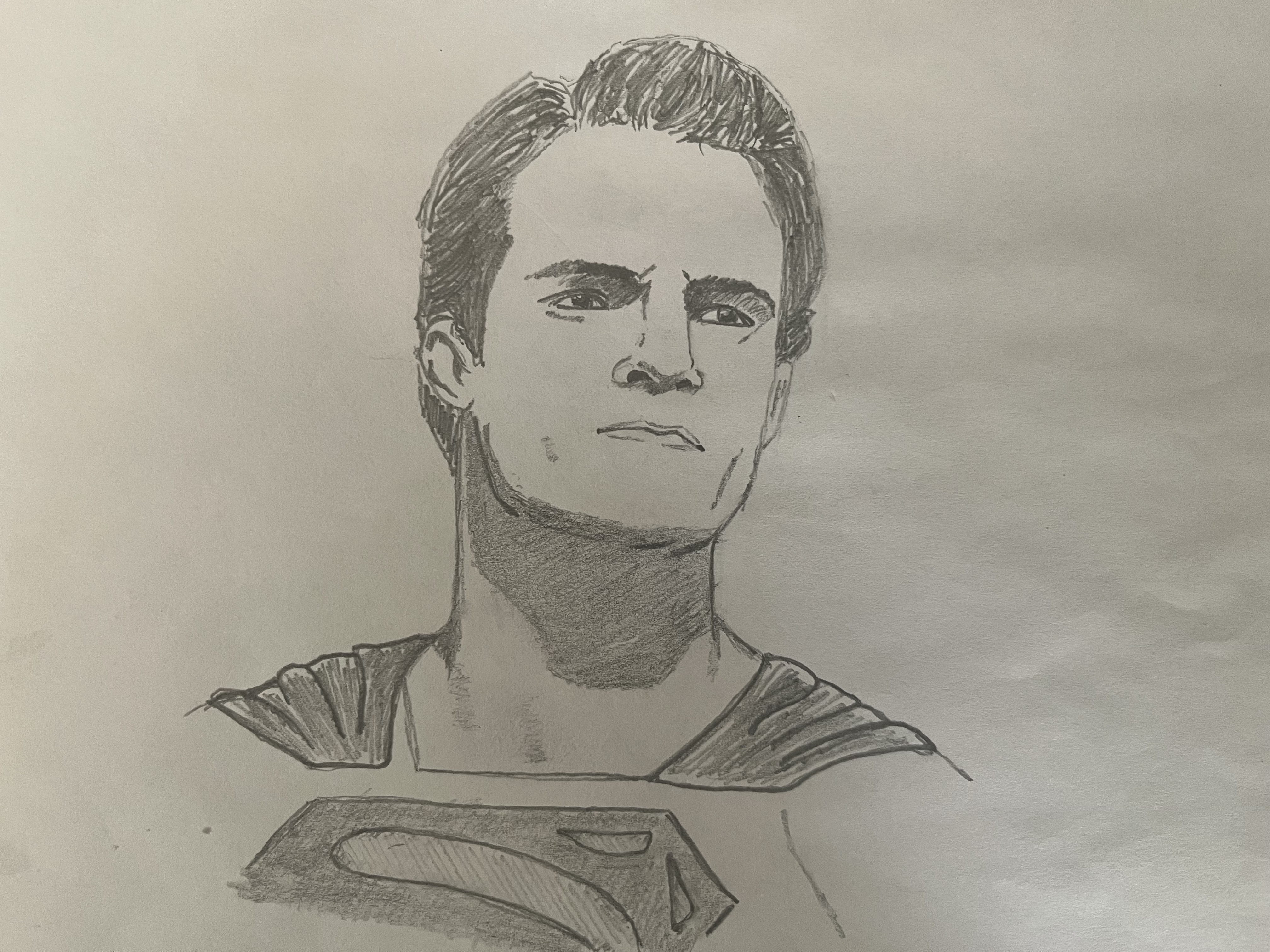 Superman Drawing